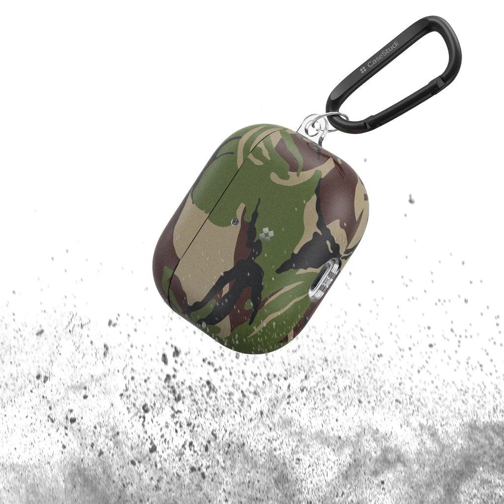Casestudi Prismart Series Case For Airpods 3 - Camo Green - Tashqila Casestudi Prismart Series Case For Airpods 3 - Camo Green - Tashqila
